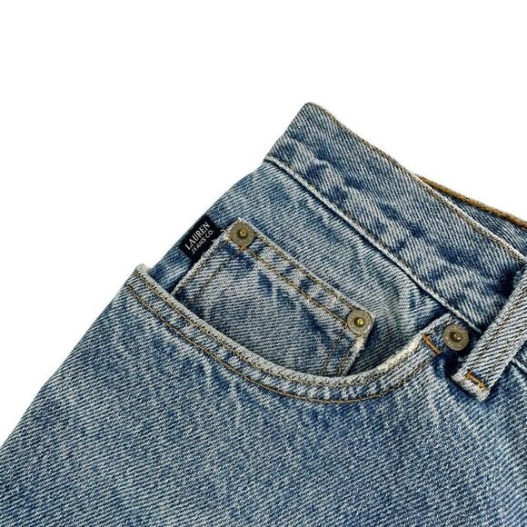 Lauren Ralph Lauren Womens Petite 6 Jeans Straight Leg - Picture 2 of 7